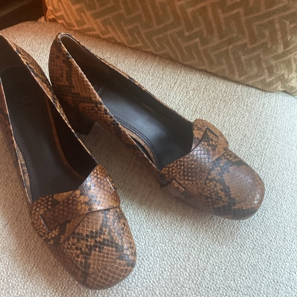 Tory Burch Snakeskin Heels - Picture 8 of 8